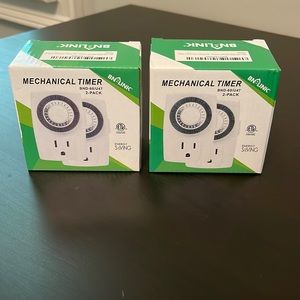 New in original box Mechanical Times.  2 2packs.   Total of 4